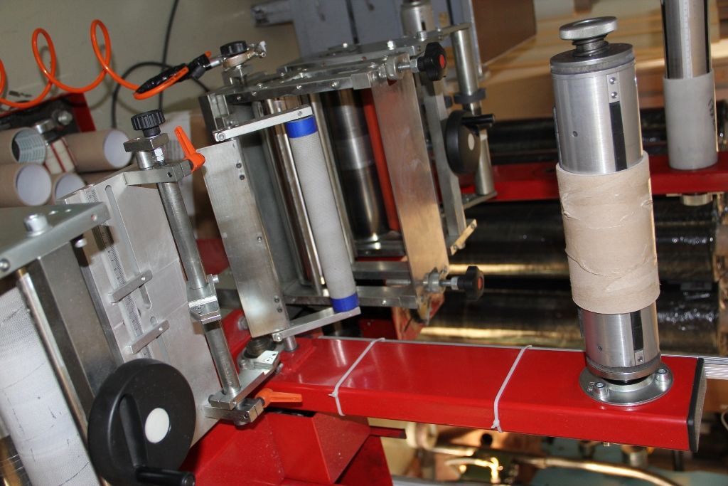 ars ambalaj etiket bant Rotary Die-Cut  makinası